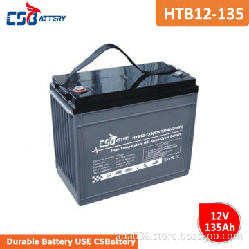 CSBattery 12V135Ah High Temperature Long Life Deep Cycle GEL Battery